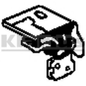 Кронштейн, глушитель KLARIUS 420442