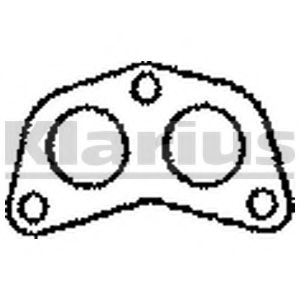 Уплотнительное кольцо, труба выхлопного газа KLARIUS GMG35