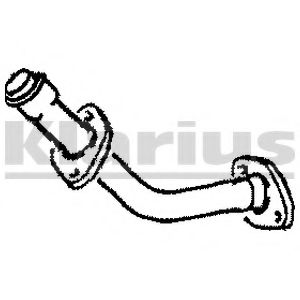 Труба выхлопного газа BOSAL 735487