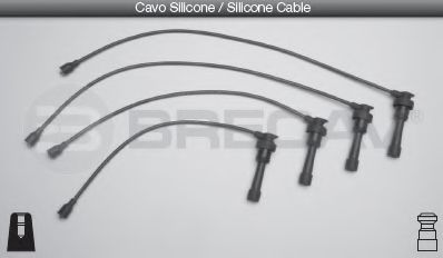 Комплект проводов зажигания BRECAV 28514