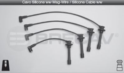 Комплект проводов зажигания BRECAV 29524