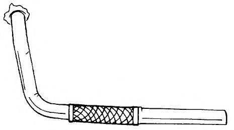 Труба выхлопного газа SIGAM 16109