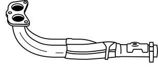 Труба выхлопного газа MTS 11220