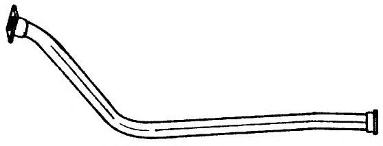 Труба выхлопного газа SIGAM 45121