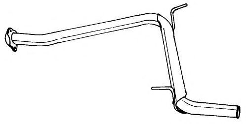 Труба выхлопного газа SIGAM 50217