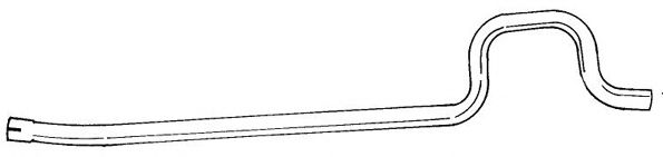 Труба выхлопного газа SIGAM 50540