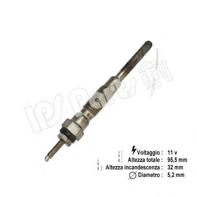 Изолятор, свеча накаливания IPS Parts IDG-221