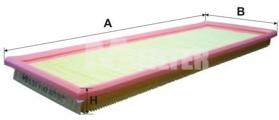 Воздушный фильтр MFILTER K 142