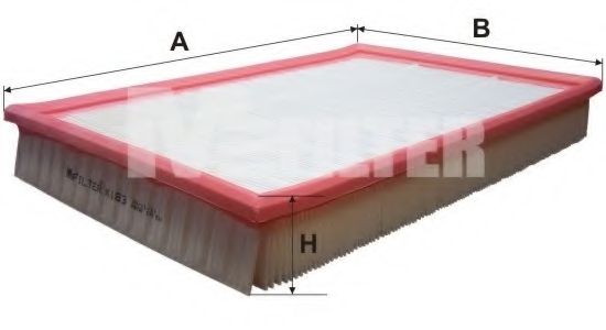 Воздушный фильтр MFILTER K 183