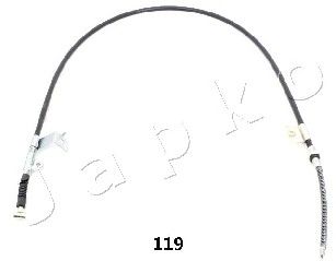 Трос, стояночная тормозная система JAPKO 131119