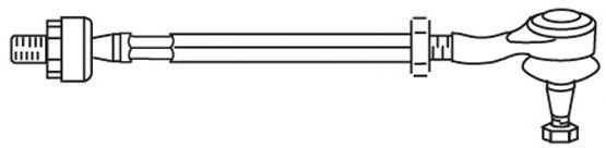 Поперечная рулевая тяга FRAP T/429