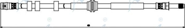 Тормозной шланг APEC braking HOS3842