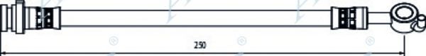 Тормозной шланг APEC braking HOS4059