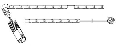Сигнализатор, износ тормозных колодок CARRAB BRAKE PARTS 8246
