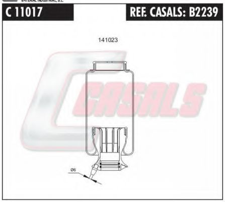 Баллон пневматической рессоры, крепление кабины AIRTECH 121209