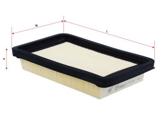 Воздушный фильтр SAKURA  Automotive A-3362