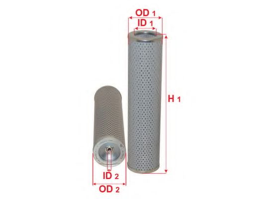 Фильтр, Гидравлическая система привода рабочего оборудования SAKURA  Automotive H-7973