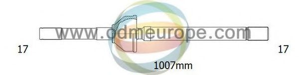 Приводной вал ODM-MULTIPARTS 18-261030