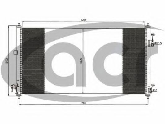 Конденсатор, кондиционер ACR 300601