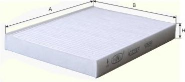 Фильтр, воздух во внутренном пространстве GOODWILL AG 323 CF