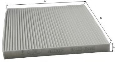 Фильтр, воздух во внутренном пространстве GOODWILL AG 330 CF