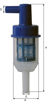 Топливный фильтр GOODWILL FG 006