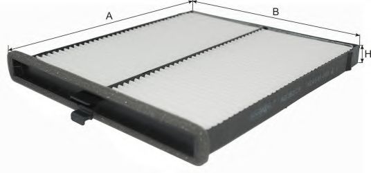 Фильтр, воздух во внутренном пространстве GOODWILL AG 352 CF