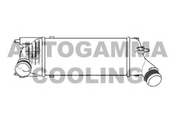 Интеркулер AUTOGAMMA 104407