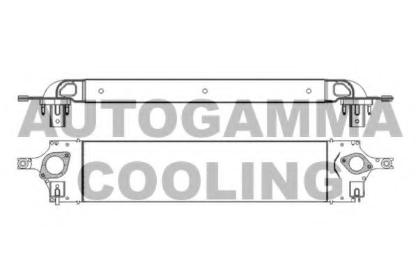 Интеркулер AUTOGAMMA 105557