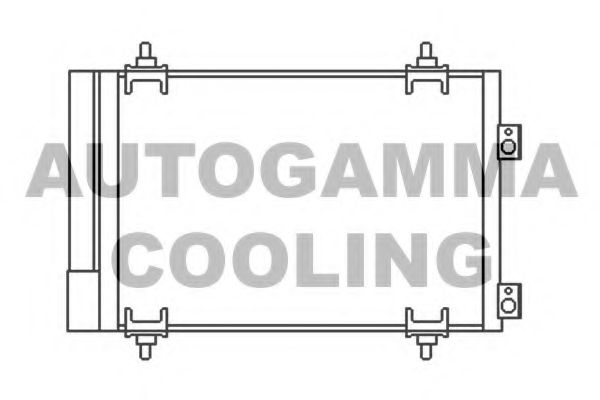 Конденсатор, кондиционер AUTOGAMMA 105586