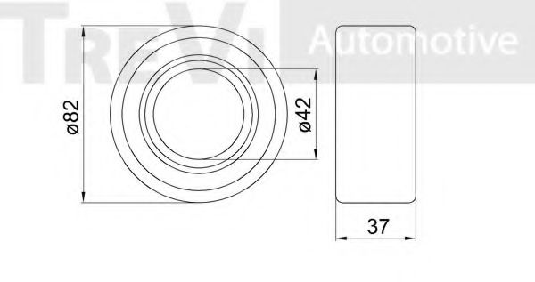 Комплект подшипника ступицы колеса INA 713610260