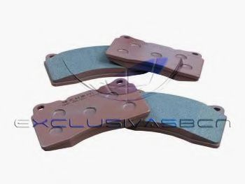 Комплект тормозных колодок, дисковый тормоз MDR MFP-2510
