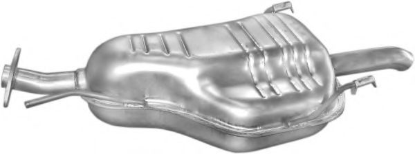 Глушитель выхлопных газов конечный POLMO 17299