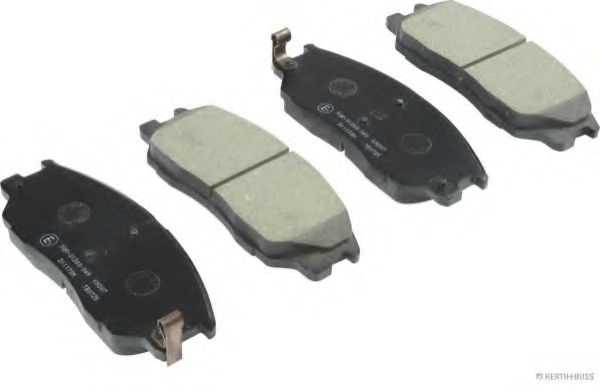 Комплект тормозных колодок, дисковый тормоз HERTH+BUSS JAKOPARTS J3600328
