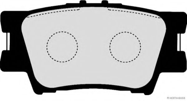 Комплект тормозных колодок, дисковый тормоз QUINTON HAZELL 4863701819