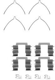 Комплектующие, колодки дискового тормоза OJD (QUICK BRAKE) 1116
