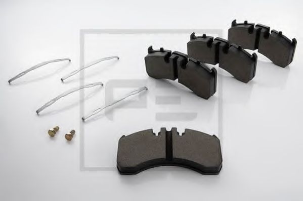Комплект тормозных колодок, дисковый тормоз PE Automotive 086.318-00A