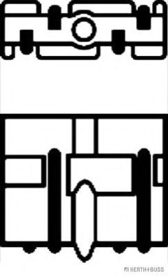 Лампа накаливания, фонарь сигнала торможения; Лампа накаливания, задний гарабитный огонь; Лампа накаливания; Лампа накаливания, фонарь сигнала торможения; Лампа накаливания, задний гарабитный огонь TRIFA 01791