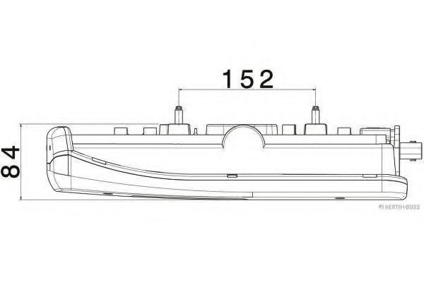 Задний фонарь; Задний фонарь VIGNAL SYSTEMS 160230