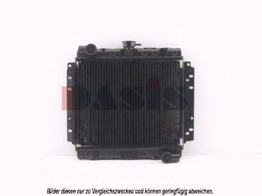 Радиатор, охлаждение двигателя AKS DASIS 3601701