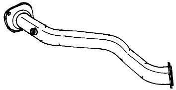 Труба выхлопного газа AKS DASIS SG50152