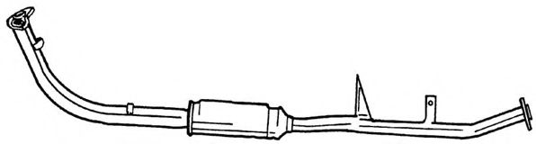 Труба выхлопного газа AKS DASIS SG70100