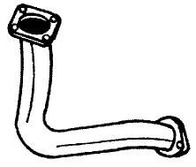 Труба выхлопного газа AKS DASIS SG53103