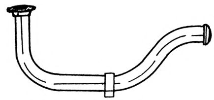 Труба выхлопного газа AKS DASIS SG45139