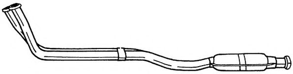 Труба выхлопного газа AKS DASIS SG35101