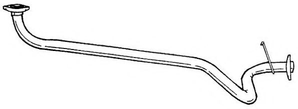 Труба выхлопного газа AKS DASIS SG25130