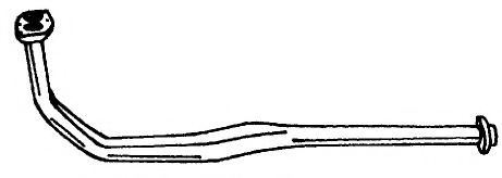 Труба выхлопного газа AKS DASIS SG11109