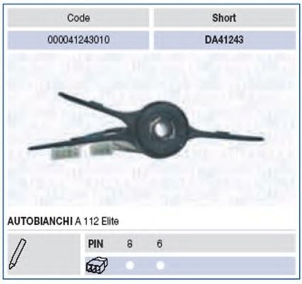 Выключатель на колонке рулевого управления MAGNETI MARELLI 41243