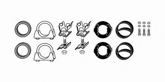 Монтажный комплект, система выпуска WALKER 14863