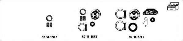Система выпуска ОГ HJS MT-OP89